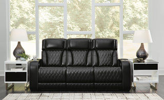 Boyington PWR REC Sofa with ADJ Headrest Leather