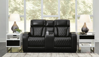 Boyington PWR REC Loveseat/CON/ADJ HDRST Leather