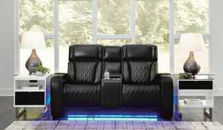 Boyington PWR REC Loveseat/CON/ADJ HDRST Leather