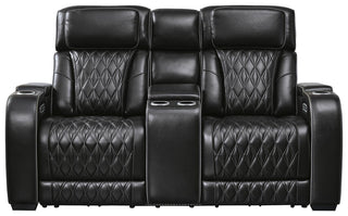 Boyington PWR REC Loveseat/CON/ADJ HDRST Leather