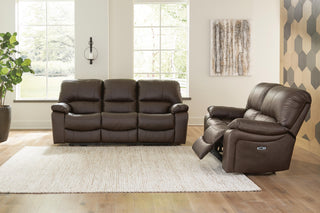 Leesworth Power Reclining Sofa and Loveseat