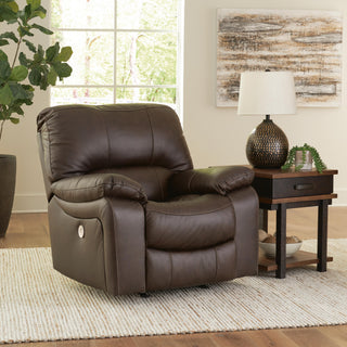 Leesworth Power Rocker Recliner Leather