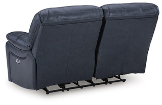 Leesworth Reclining Power Loveseat Leather