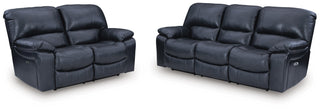 Leesworth Power Reclining Sofa, Loveseat and Recliner