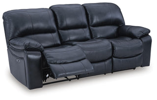 Leesworth Reclining Power Sofa Leather