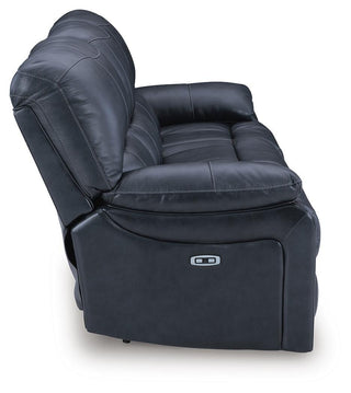 Leesworth Reclining Power Sofa Leather