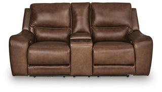 DeepWakes PWR REC Loveseat/CON/ADJ HDRST Leather