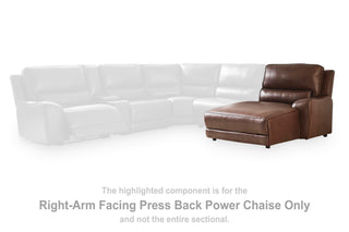DeepWakes RAF Press Back Power Chaise Leather