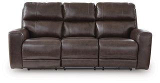 Crossplex PWR REC Sofa with ADJ Headrest Leather