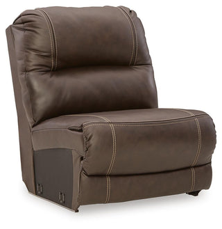 Dunleith 3-Piece Reclining Sofa and 3-Piece Loveseat with Console