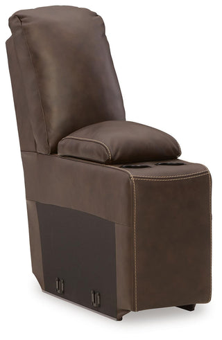 Dunleith 3-Piece Reclining Sofa and 3-Piece Loveseat with Console