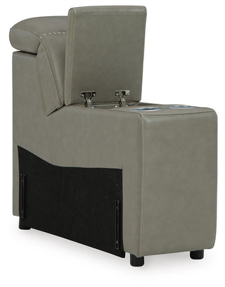 Correze Console with Storage Leather