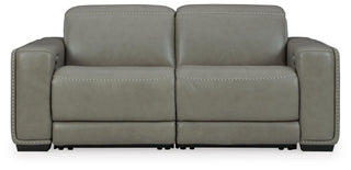 Correze 2-Piece Power Reclining Sectional Leather