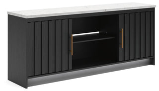 Cadmori XL TV Stand w/Fireplace Option