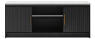 Cadmori XL TV Stand w/Fireplace Option