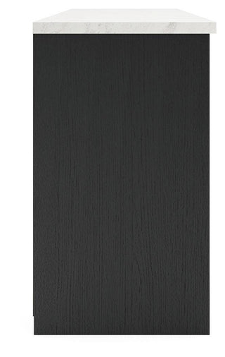 Cadmori XL TV Stand w/Fireplace Option
