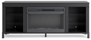 Cayberry TV Stand with Fireplace