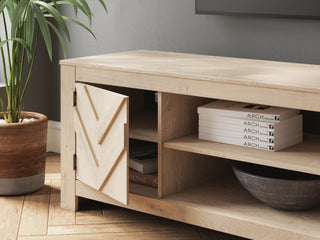 Cayboni LG TV Stand w/Fireplace Option