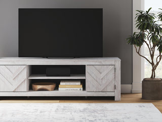 Cayboni LG TV Stand w/Fireplace Option