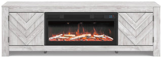 Cayboni 71" TV Stand with Electric Fireplace