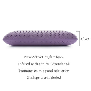 Aromatherapy Zoned ActiveDough® Pillow – Lavender