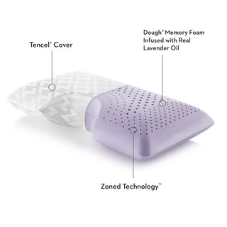Aromatherapy Zoned Dough® Shoulder Pillow – Lavender