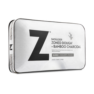 Zoned Dough® + Bamboo Charcoal Shoulder Pillow