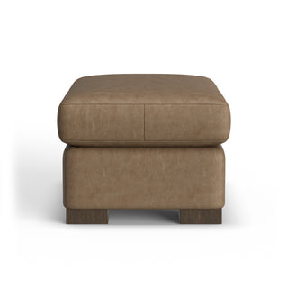 Bryant Leather Ottoman