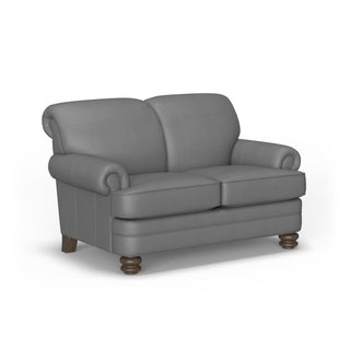 Bay Bridge Leather Loveseat
