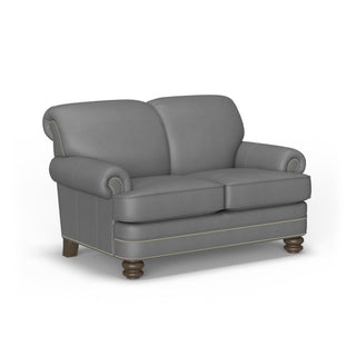 Bay Bridge Leather Loveseat
