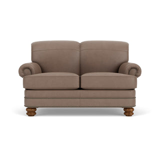 Bay Bridge Leather Loveseat