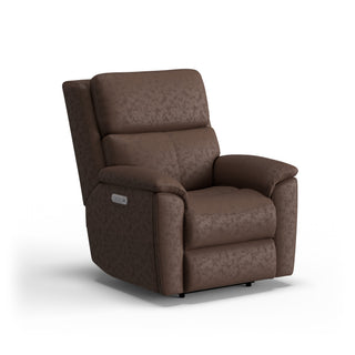 Porter Leather Power Recliner with Power Headrest & Lumbar