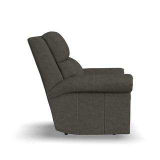 Bernard Leather Power Recliner with Power Headrest & Lumbar