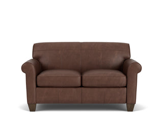 Dana Leather Loveseat