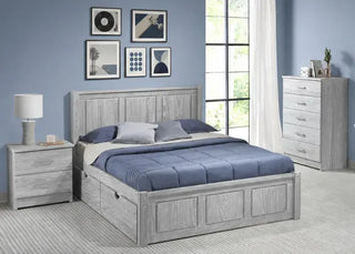 Innovations Salem Platform Bed with Under Bed Storage Chests