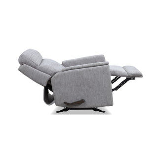 Compact Fabric Perfect Match Gliding Recliner