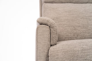 Compact Fabric Perfect Match Gliding Recliner