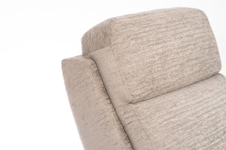 Compact Fabric Perfect Match Gliding Recliner
