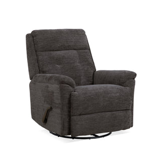 Sophisticated Fabric Perfect Match Swivel Gliding Recliner