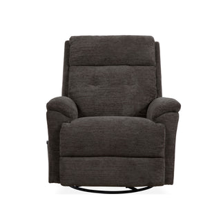 Sophisticated Fabric Perfect Match Swivel Gliding Recliner