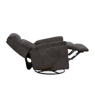 Sophisticated Fabric Perfect Match Swivel Gliding Recliner