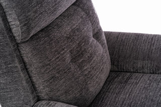 Sophisticated Fabric Perfect Match Swivel Gliding Recliner