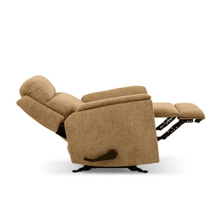 Compact Fabric Gliding Recliner