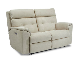 Mason Fabric Power Reclining Loveseat with Power Headrests
