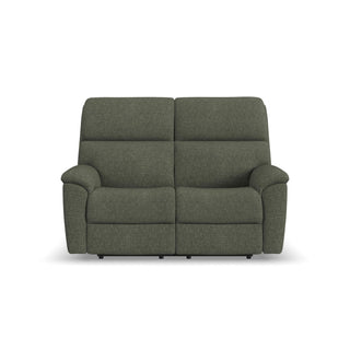 Porter Fabric Power Reclining Loveseat with Power Headrest & Lumbar