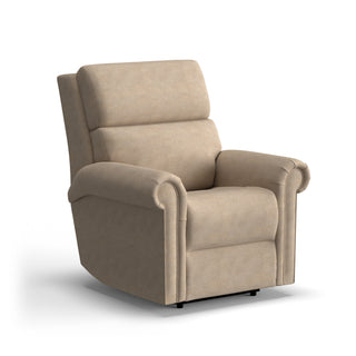 Bernard Fabric Power Recliner with Power Headrest & Lumbar