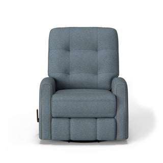 Devon Fabric Swivel Gliding Recliner