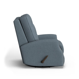 Devon Fabric Swivel Gliding Recliner
