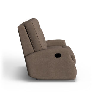 Devon Fabric Reclining Loveseat