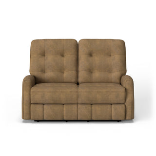 Devon Fabric Power Reclining Loveseat